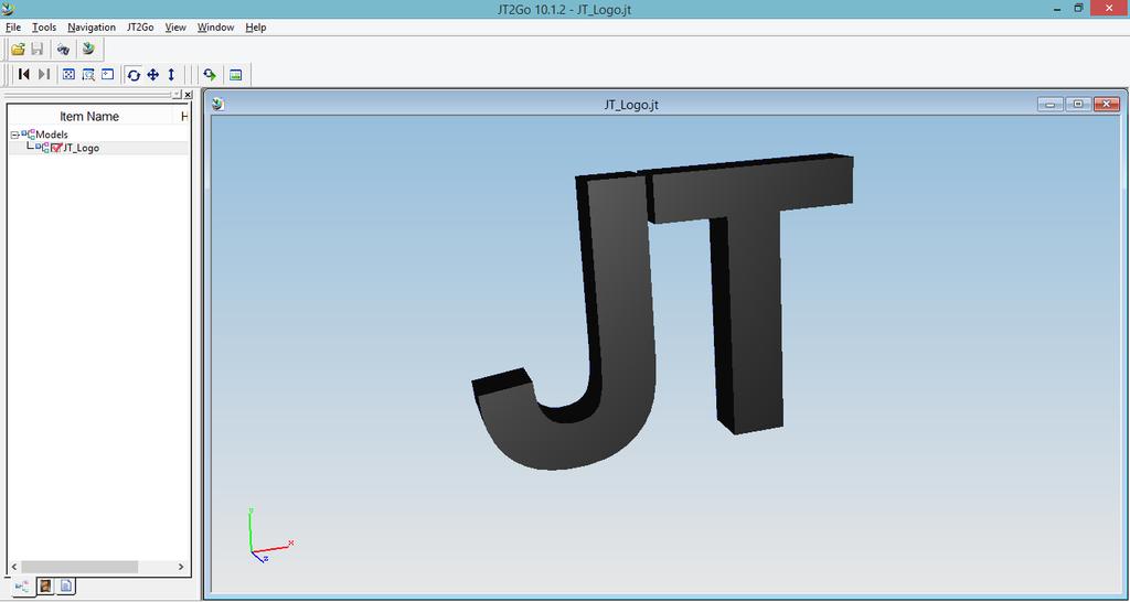 JT based 3D Printing Process Creation of 3D