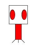 Activity Modify Rooba Modify the Rooba program to give the Alien a Square head. Change its eyes and body to red. Then make it have three legs!