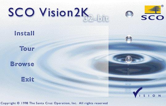 Setting up SCO Vision2K on a PC If you re installing only VisionFS and/or Vision Resume you can skip this section, as these products don t include any parts you need to install on a PC.