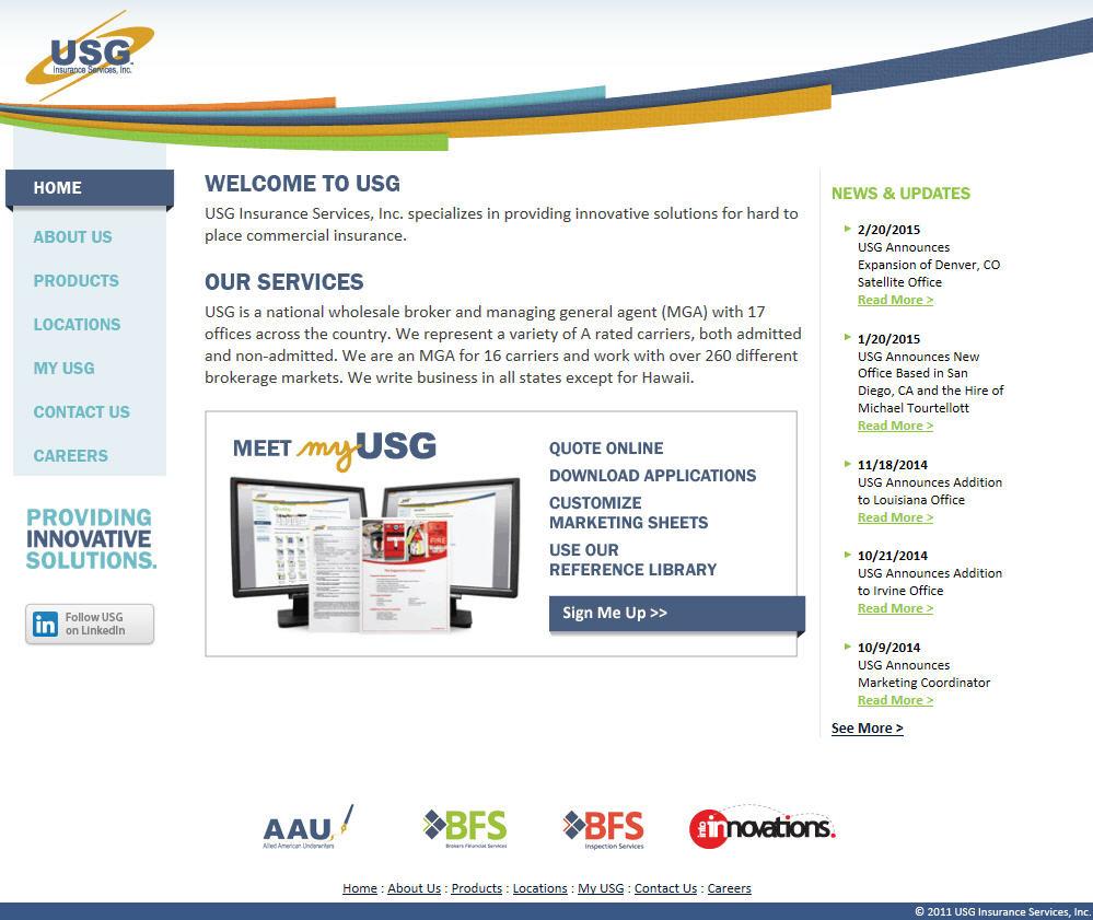 left-hand side of the home page. 3.