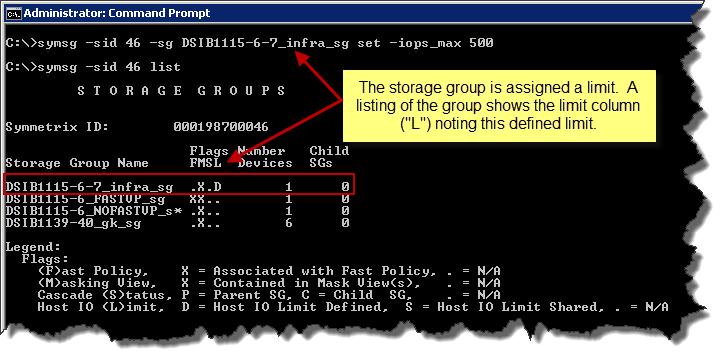 Data Placement and Performance in vsphere storage group for the ports defined in the port group, as well as any child storage group(s).