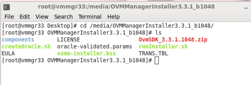 Oracle VM Manager Install A