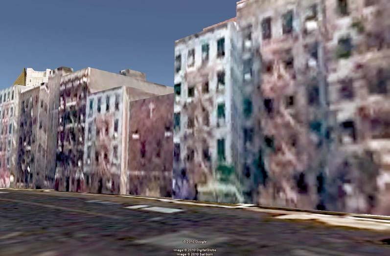 Using Street View data to enhance user walk-through experiences in Google Earth.