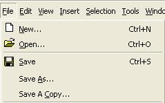Saving a.mxd There are 3 menu options to save an.mxd The Save Button Saves the current document as an.mxd The Save As Command Saves the current document as an.mxd or.