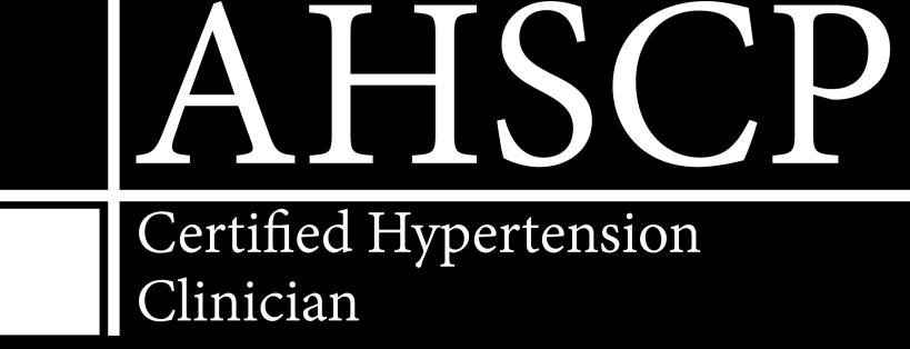 2018 August 25 September 8, 2018 SPONSORED BY: AMERICAN HYPERTENSION SPECIALIST
