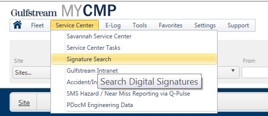digitally signed content stored at the Gulfstream MyCMP data center (archived daily, weekly, and monthly). (1) It must be clear to the signatory exactly what it is that they are signing.