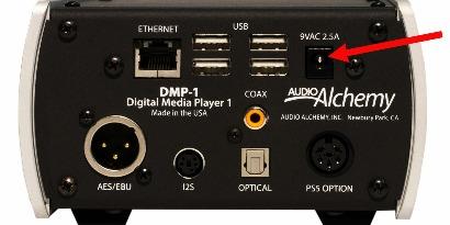 Connecting the DMP-1 to Your Audio System First, turn your power amp off. Do not connect the DMP-1's power supply until all audio connections have been made.