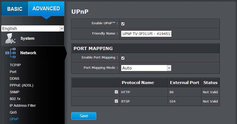Consult your network manager for the setup details. UPnP Universal Plug and Play is a device discovery protocol set.
