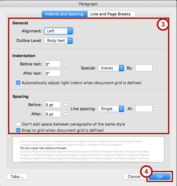 Setting Paragraph Alignment You can change the paragraph alignment options so it is spaced how you want it to be in your current Word document.