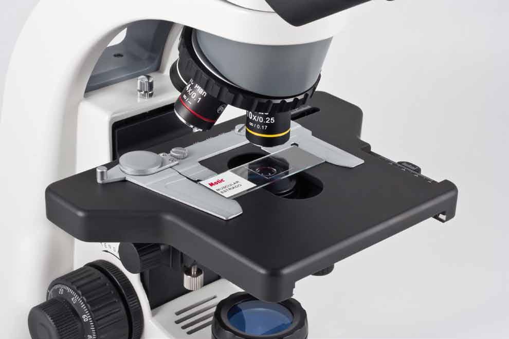Phase Contrast and Dark field Due to the full integration of the BA210E model into Motic s BA Series of Upright microscopes, Phase contrast is available for objective