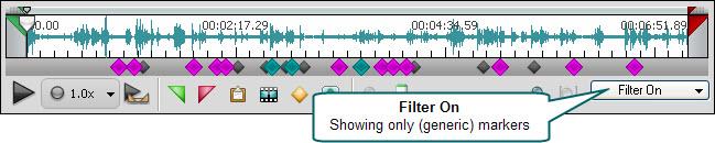 Timeline Overview Player Window Overview Player Controls Normalize Audio If your recording has some very loud parts and some very quiet