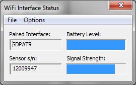 Shws the Signal, SN f sensr cnnected and the battery status. Sensrs will autmatically un-pair if they are turned ff. The default pwer dwn is 15 minutes.