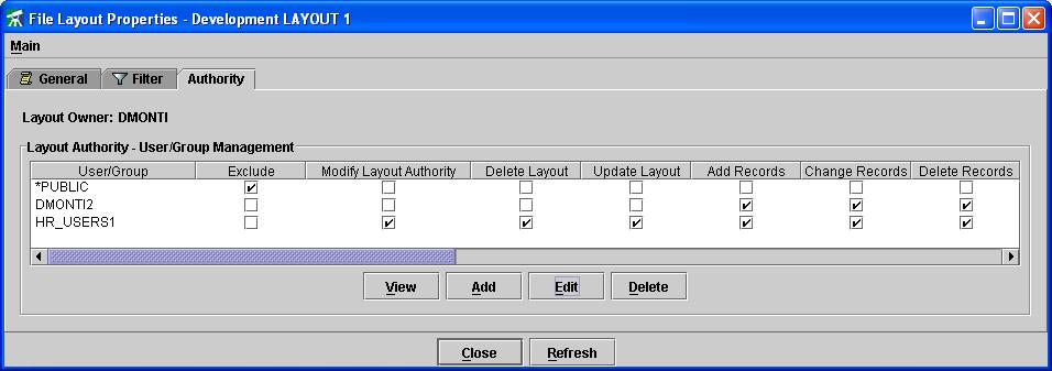 Saving a Layout Once a Layout is defined in the File Editor, the Layout can then be saved and reused in the future.
