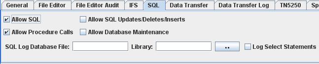 User Access - IFS tab The Integrated File System (IFS) is the area of the iseries where stream files can be stored, such as pictures, text files, PDFs, Excel documents, etc.