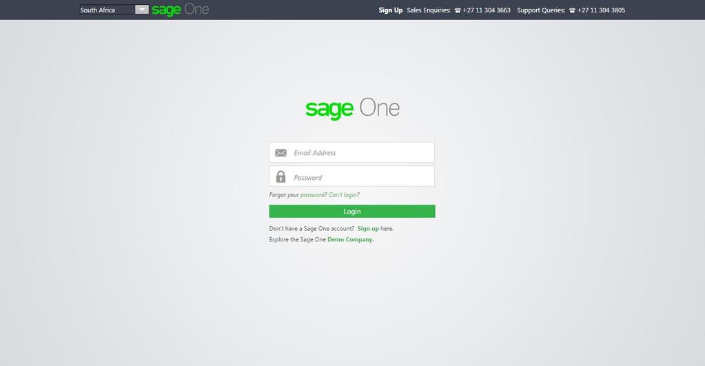 Starting Sage One Invoicing Quick View for Customers This unique feature gives you the ability to view customer information, while you are processing documents and/or transactions.