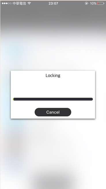 Select the directory of the file wish to be lock.
