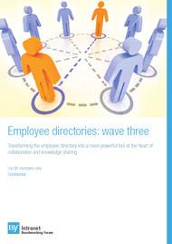 Good Practice for HR intranets (2011) Good practice in intranet findability (2011) Employee Directories Wave Three (2008) Research Team The IBF Research Programme is run by Elizabeth