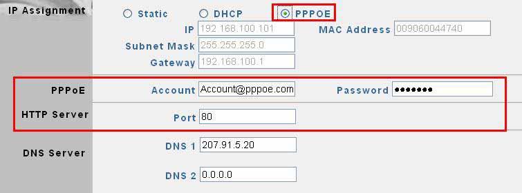 Before use PPPOE to get real IP address from ISP please do follow connection: ADSL cable HUB 9XXX / PC 1.Click PPPOE. 2.Type User Name and Password which your ISP provided to you, Click Submit. 3.
