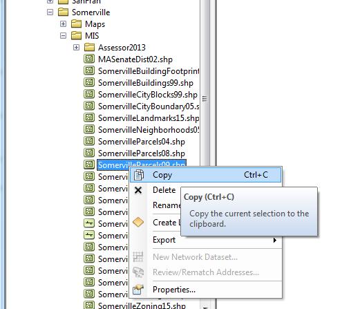 If you copy landuse_poly_clip in ArcCatalog to another folder, the ArcCatalog program knows to copy all the associated data files with it.