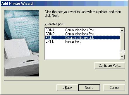 Click on the printer.inf file and then click on [OK], and [OK] again. Choose your printer model. Click [Next].