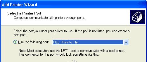 0 or 000: Go to the [Start] menu, click [Settings] - [Printers]. Double-click [Add Printer] icon. The Add Printer Wizard will appear. Click [Next].