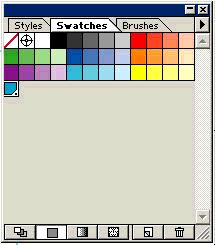 To create a new Swatch you can click on the right arrow of the [Swatch] window and select New Swatch. The Swatch name must be "CutPath", exactly as it appears here.