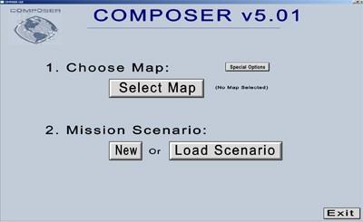 Getting Started To get started, run COMPOSER.exe. It will open the main interface (See Fig.1).