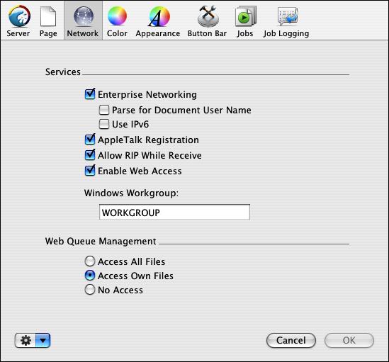 USING THE WEB QUEUE MANAGER 37 Set the IP Address for the EFI Splash RPX-iii To use Web Queue Manager, you must acquire the manual IP address configured on the EFI Splash RPX-iii.