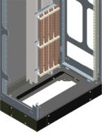 Vertical installation of rear busbars (single bars only) Version Vertical,