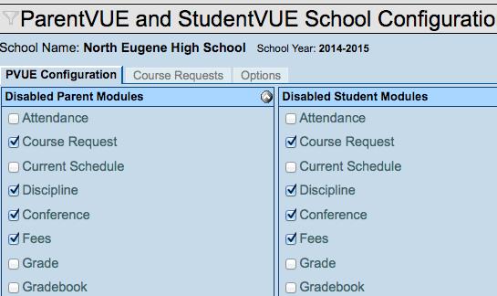 Select the Current Grading Period from the drop down arrow in the first field.