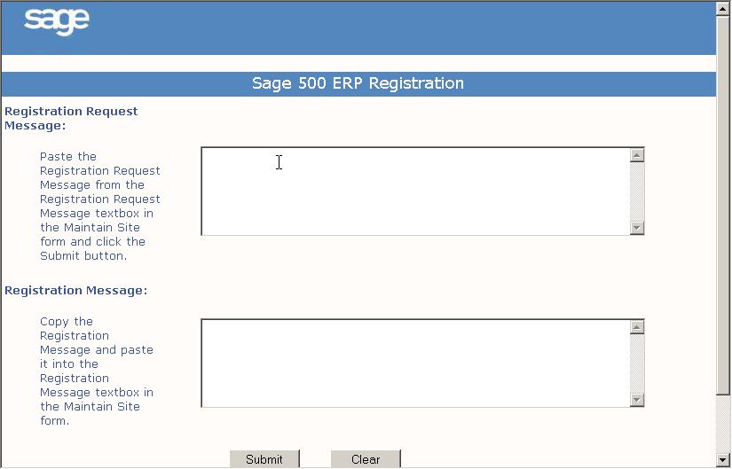 Registration and Security 3 In a Web browser, go to this address: http://registration.sagesoftware.