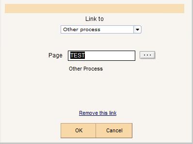 Working with Visual Process Flows Embed Link to Another Sage 500 ERP Visual Process Flow 1 Open the Visual Process Flow for editing. 2 Select the link (node) and click the Link button.