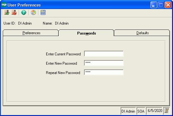 Procedure To set passwords for accounts with a standard SQL Server logon 1 Log on as a Data Import Manager package administrator.