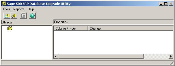 Database Creation and Upgrade Starting the Database Upgrade Utility Procedure If you are prompted to start the program after the Database Utilities have been installed, click Yes to continue.