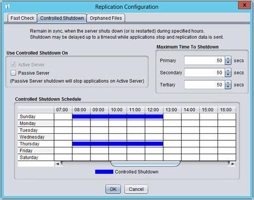 Administrator's Guide Procedure 1. Navigate to the Data: Replication page of the Ipswitch Advanced Management Client. 2. Click the Configure button. 3.