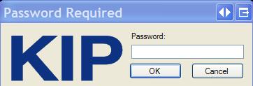 1,admin,ips creates a User Name entry for admin, with the password ips 1,Bob, creates a User Name entry for Bob, with no password 2,Job 2012-001, creates a Job Number entry for Job 2012-001with no