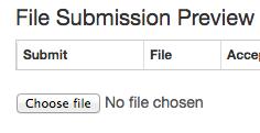 2. Select Multiple File Upload from the Submit: drop down menu. Single file upload is the default submission type. 3.