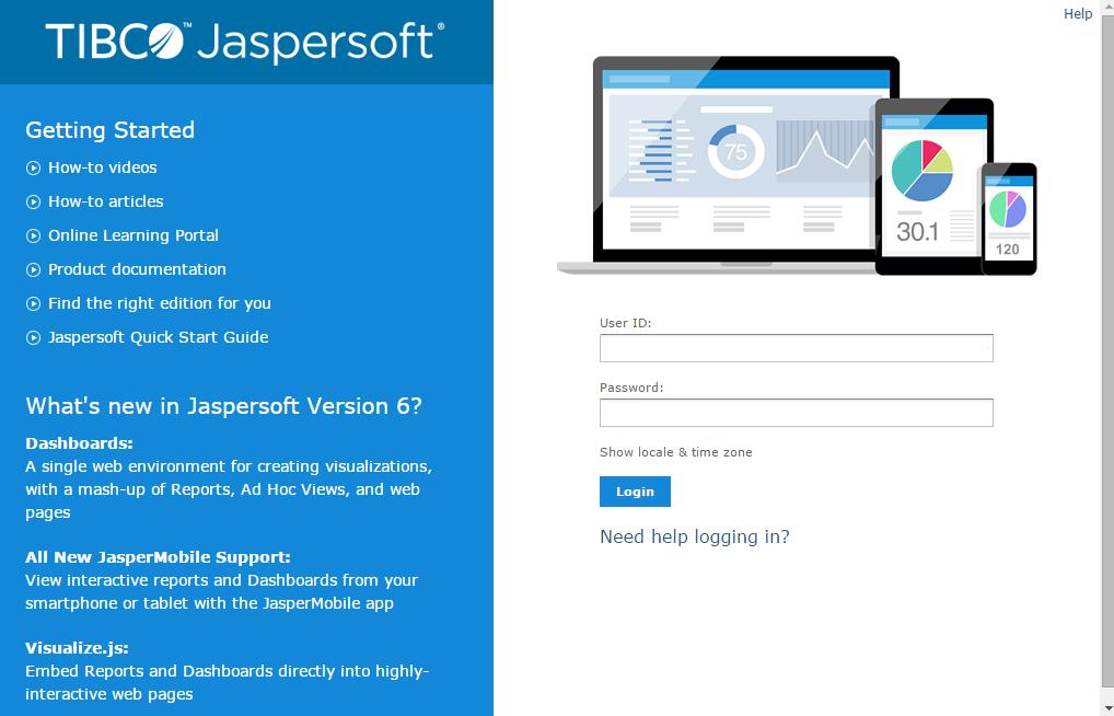 JasperReports Server User Guide Our Online Learning Portal lets you learn at your own pace, and covers topics for developers, system administrators, business users, and data integration users.