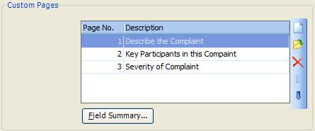 to adjust the order of fields in the page You can choose to make a field mandatory by highlighting it in the Assigned Fields section, then ticking the box To display a default value to the user,