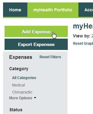 Add Qualified Medical Expense You may want to keep track of expenses paid for with funds other than your HSA Bank Health Benefits Debit Card.
