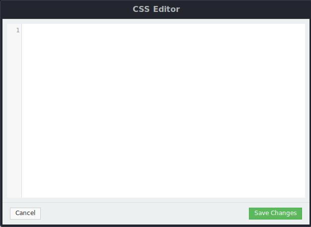 x allows you to do this with Custom CSS / Javascript Editors where you can insert your codes into the