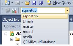 14 Aspnetdb. Open and execute the sql-scripts called InstallCommon.sql, InstallRoles.
