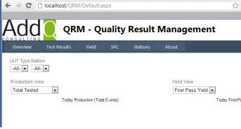 QRM Web Application is hosted by a Microsoft IIS Web Server, default listening to port 80. QRM Web Service is hosted by a Service and default listening to port 8080.