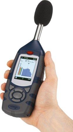The new CEL-350 dbadge dosimeter adds a small badge style dosimeter with cable-less microphone to the range for added convenience.