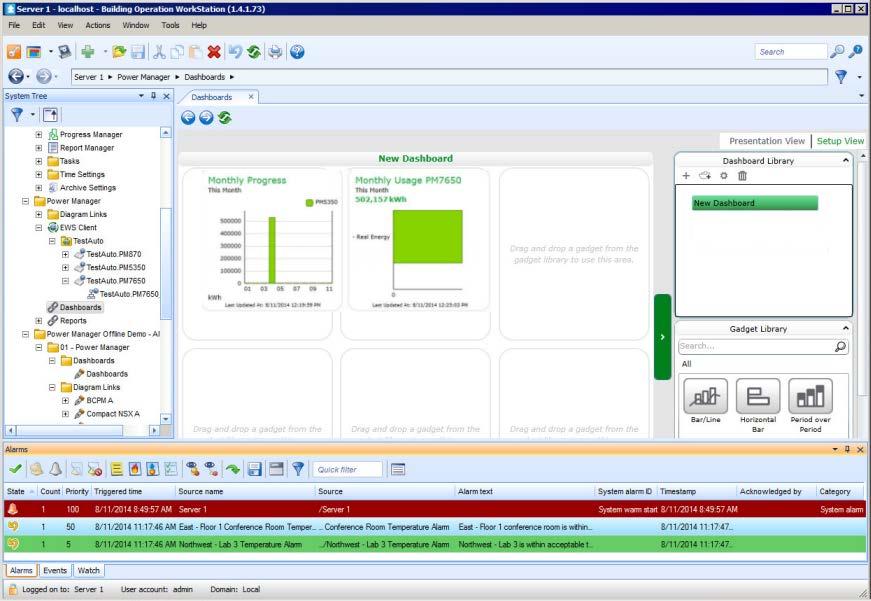 Discovering and setting up your StruxureWare Building Operation system Power Manager for SmartStruxure Solution - Integration Manual 10.