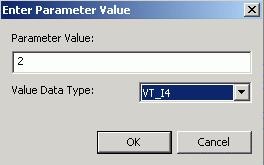 Unified Data Browser Data Item Properties 2. In the Bind Data Set Parameters field, click the Add button to enter data set parameter values, as shown in the figure below. Enter a Parameter Value (i.e. column name) and choose one of the following Value Data Types from the drop-down list.