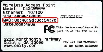 ILS Lock Operation User Guide is a 12-digit physical address on the label attached to the bottom of the Wireless Gateway.