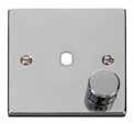 250W 2 Way Dimmer Module 154PL 2 Gang Dimmer Plate & Knobs (1600W Max) - 4 Apertures