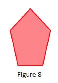 faces, the resulting slice is in the shape of a quadrilateral. Is it possible to slice the prism in a way that the region formed is a pentagon (as in Figure 5)?