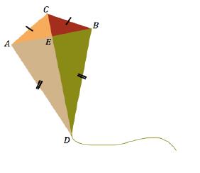 Exercises 1-4 1. Mary puts the center of her compass at the vertex o of the angle and locates points A and B on the sides of the angle.